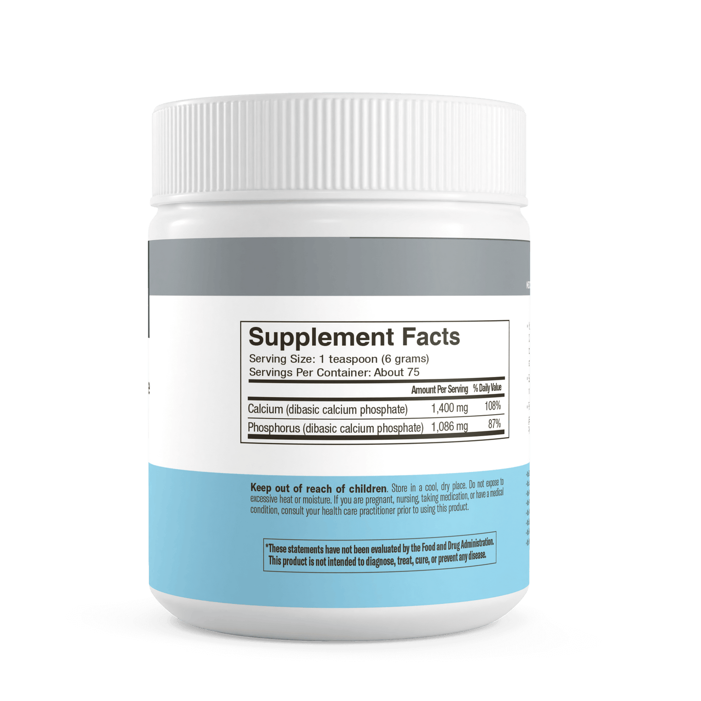 Calcium Phosphate Powder - 16 Ounces