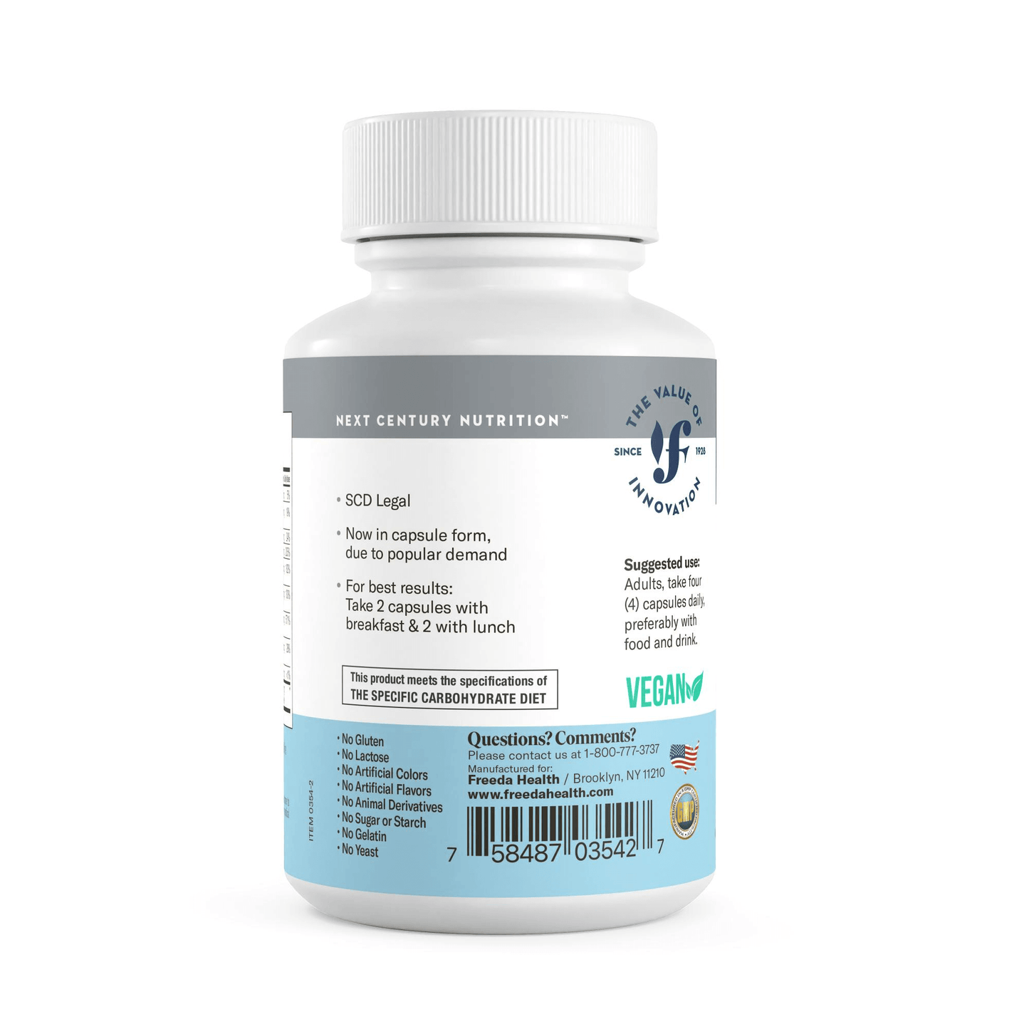 SCD Multivitamin - 180 Vegetable Capsules