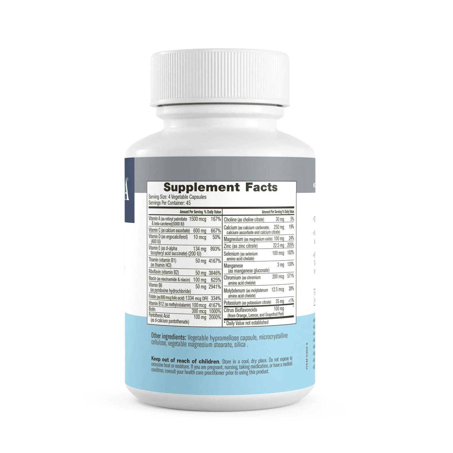 SCD Multivitamin - 180 Vegetable Capsules
