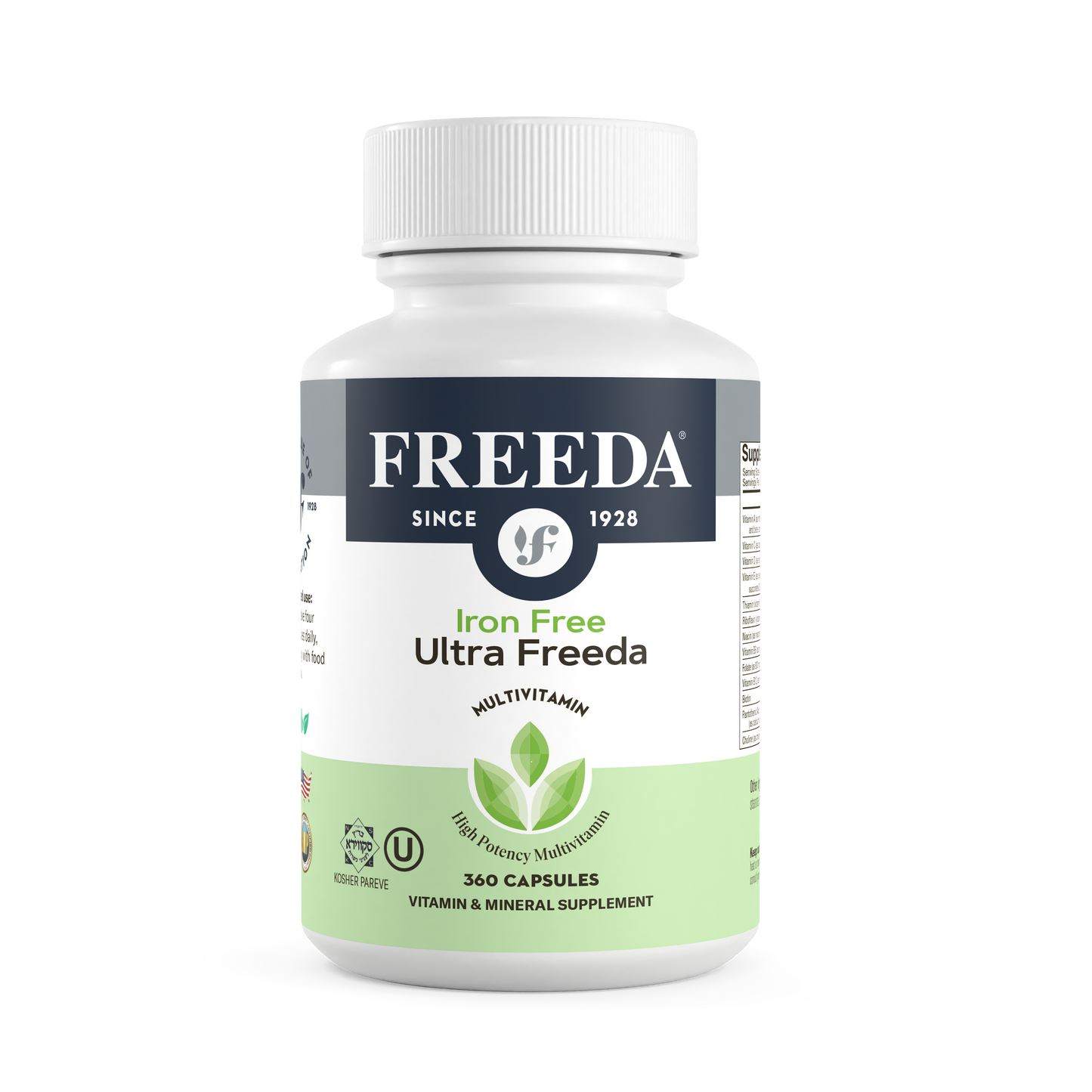 Ultra Freeda, Iron Free Adult Multivitamin
