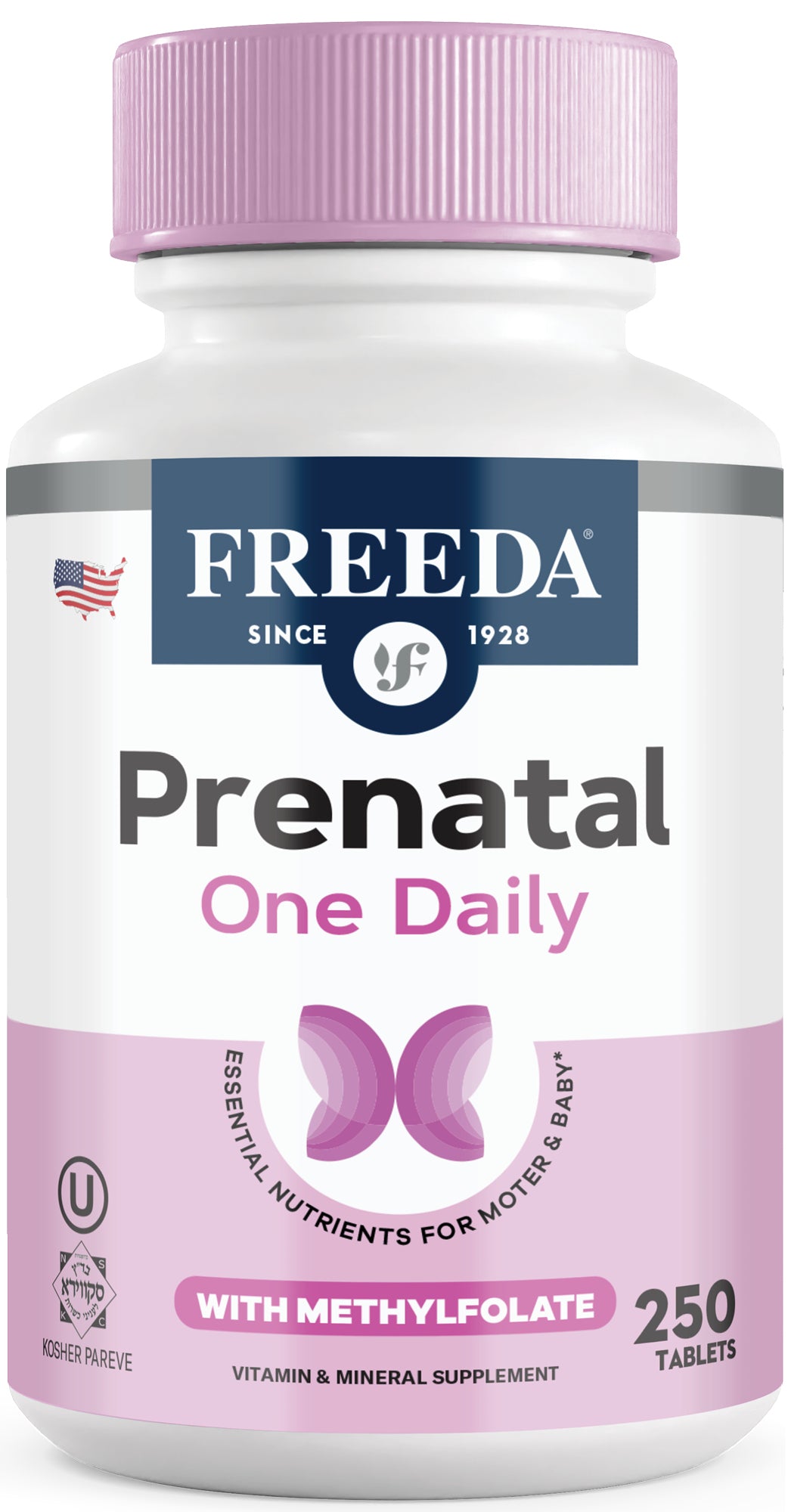 FREEDA Prenatal One Daily 250 Tablets