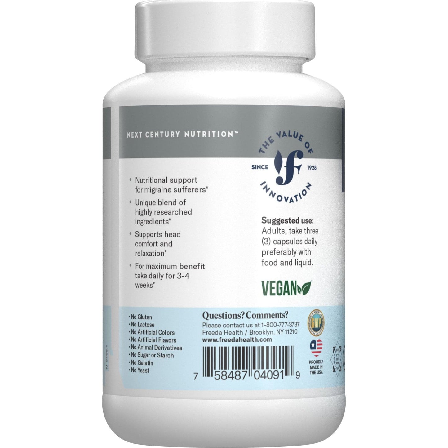 Migraine Formula Ultra Relief - 90 Capsules