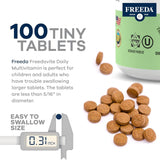Freedavite - 100 Tiny Tablets
