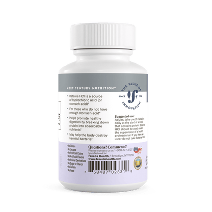 Betaine HCl 300 mg - 90 Capsules