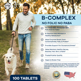 B-Complex No Folic-No Paba - 100 Coated Tablets