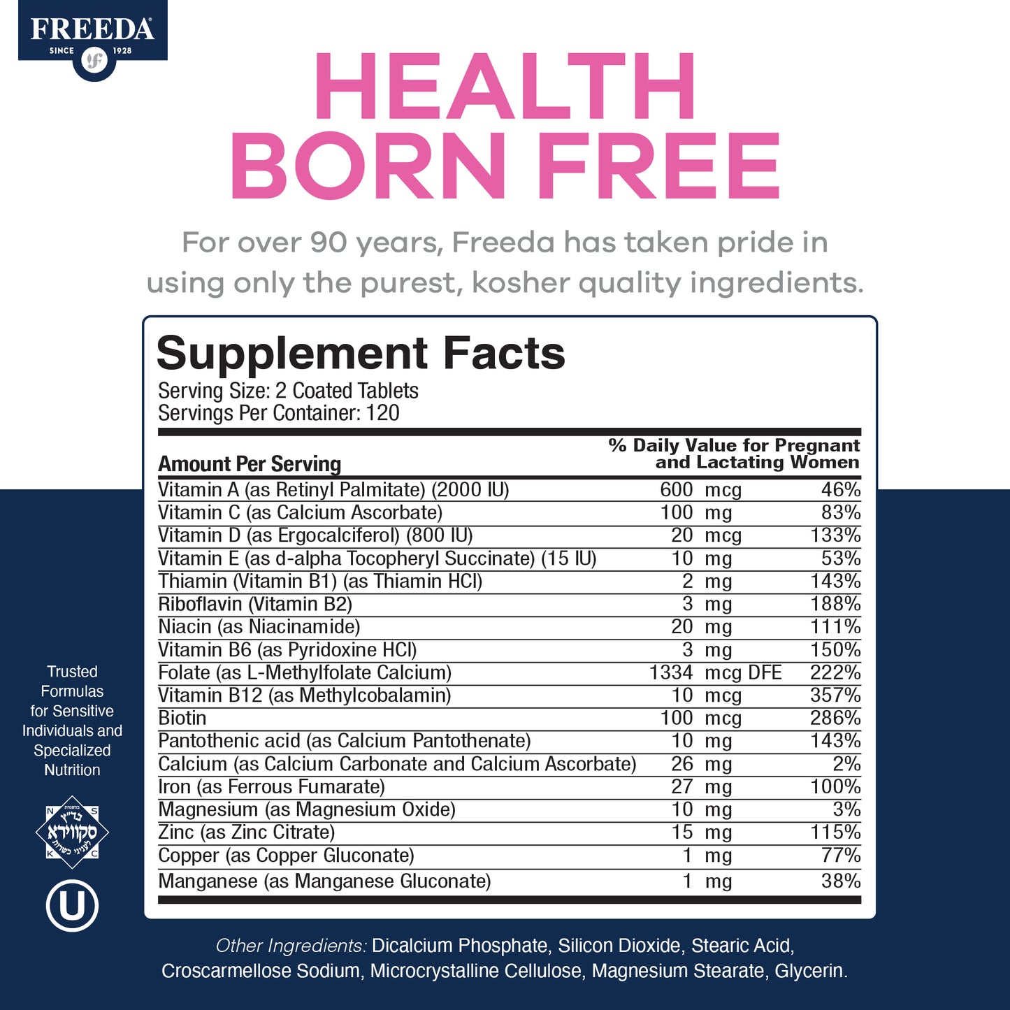 Mini Prenatal - Tiny Tablets Prenatal Vitamin