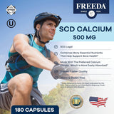 SCD Calcium Complex - 180 Vegetable Capsules