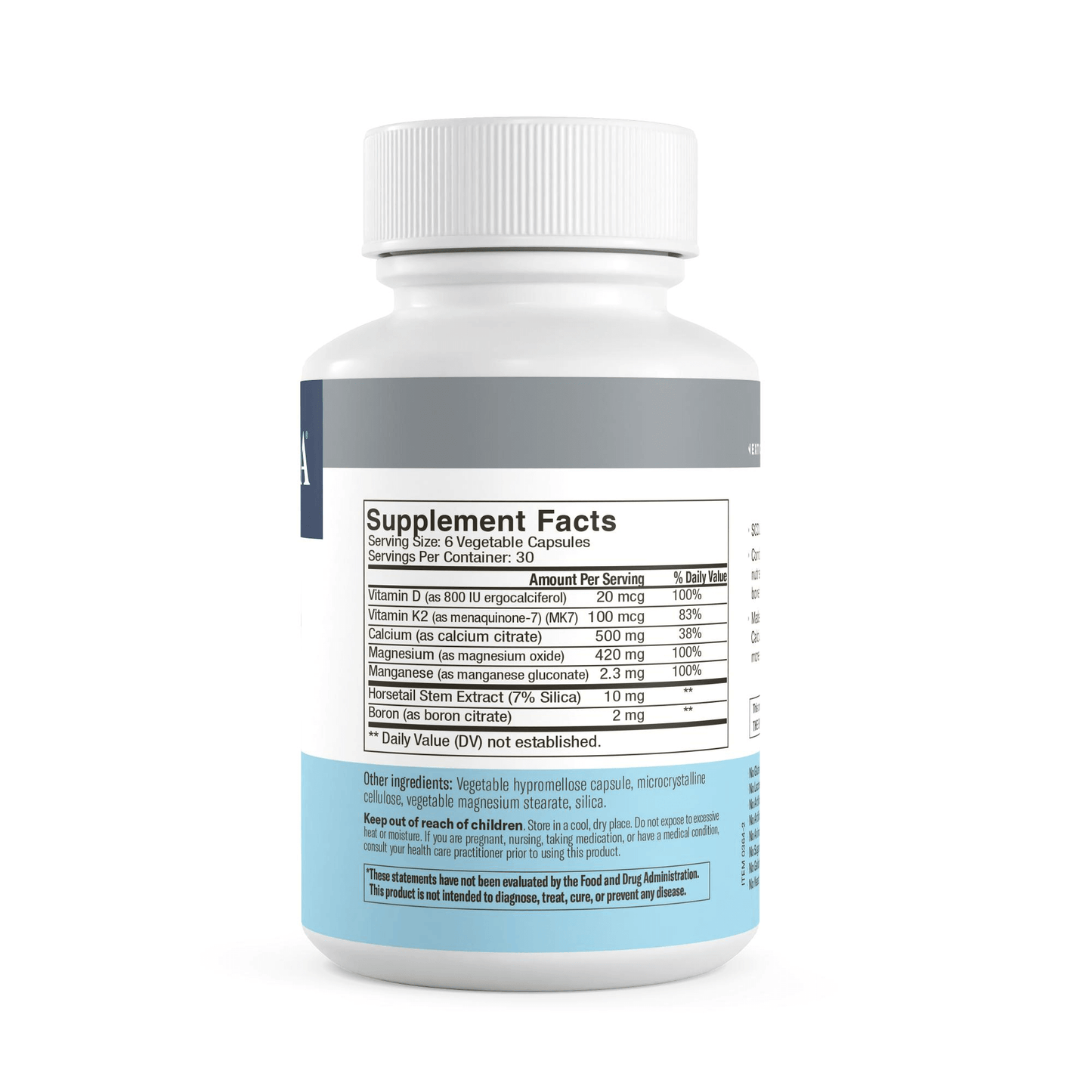 SCD Calcium Complex - 180 Vegetable Capsules