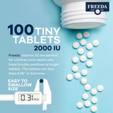 Vitamin D2 2000 IU - 100 Tiny Tablets