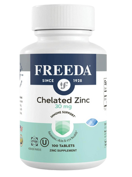 Chelated Zinc 30 mg (Albion TRAACS™ Bisglycinate)
