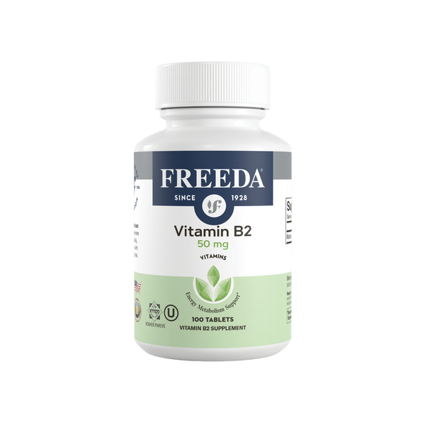 Freeda Vitamin B2 Riboflavin 50mg
