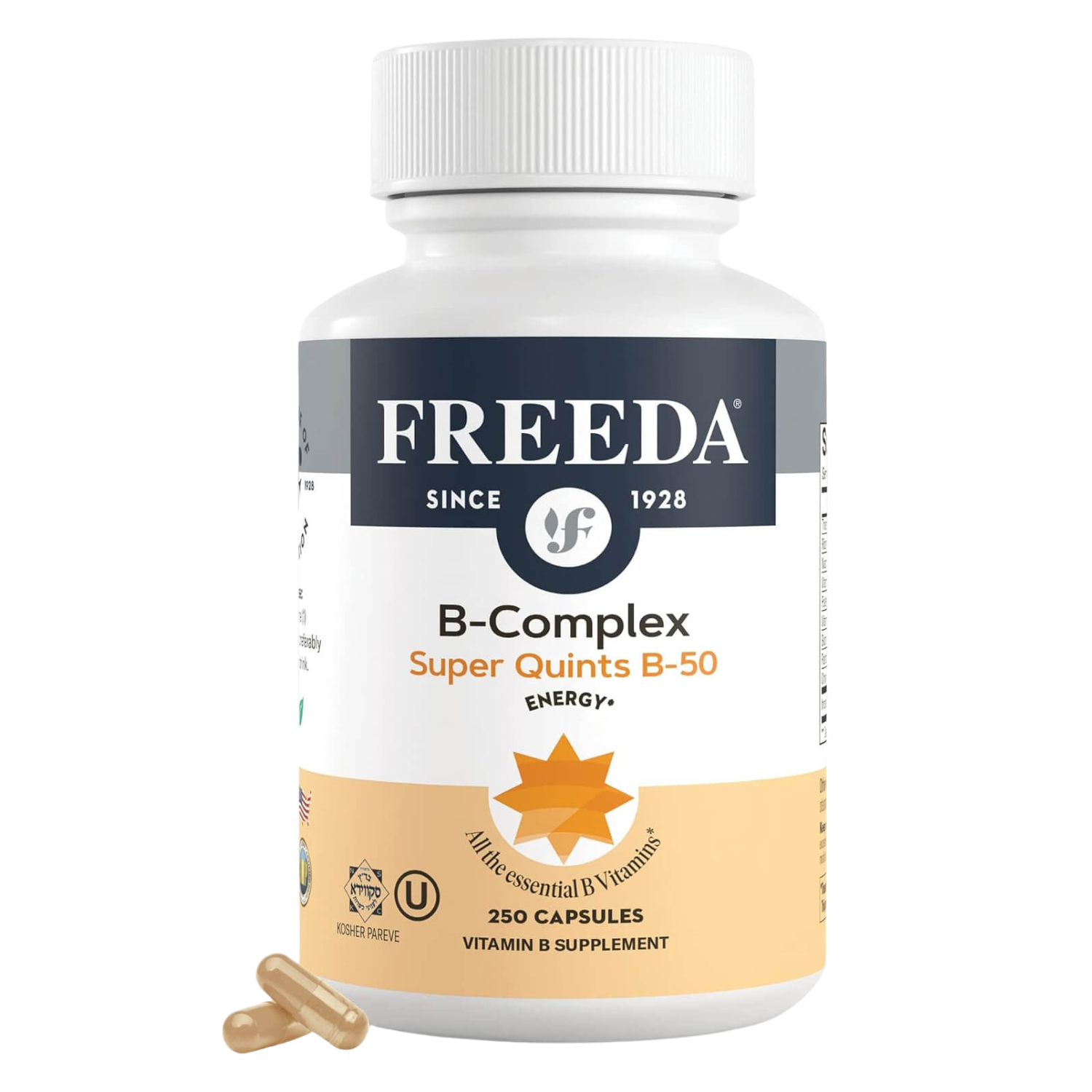 FREEDA  B Complex Super Quints B-50