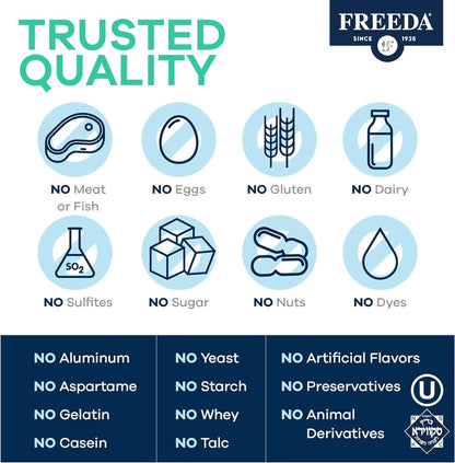 FREEDA  Buffered Vitamin C 500 mg