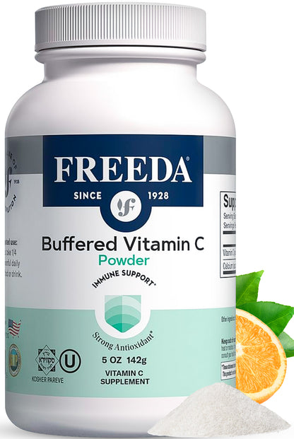 FREEDA  Buffered Vitamin C Powder 5 oz