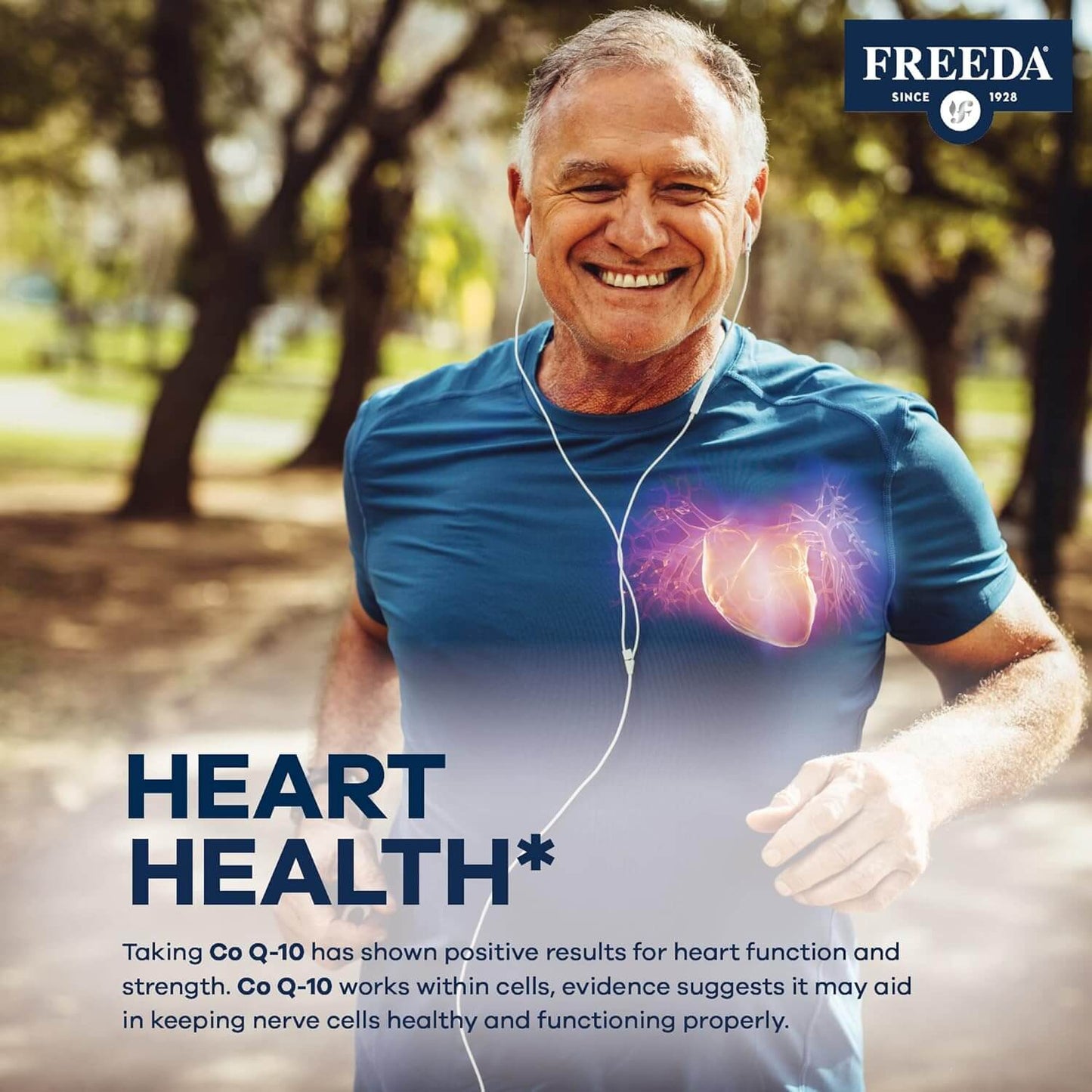 FREEDA  Coenzyme Q-10 (Co Q-10) 100 mg - 100 Capsules