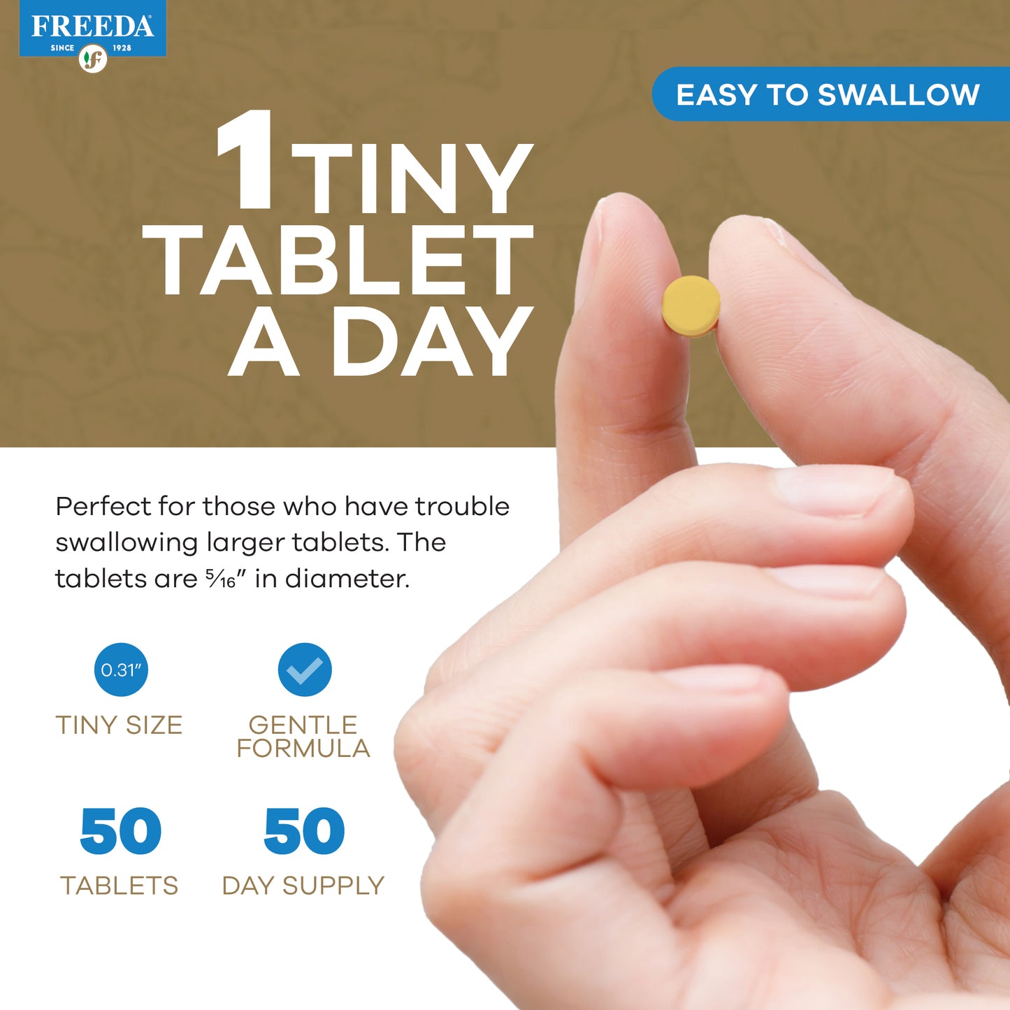 FREEDA  Coenzyme Q-10 (Co Q-10) 50 mg - 50 Tablets