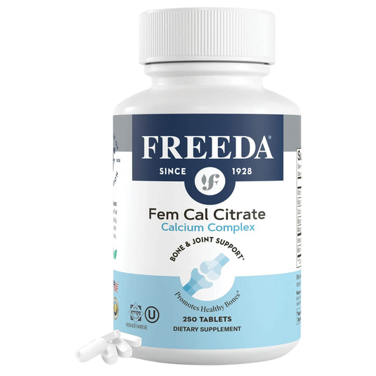 FREEDA  Fem Cal Citrate - 250 Tablets