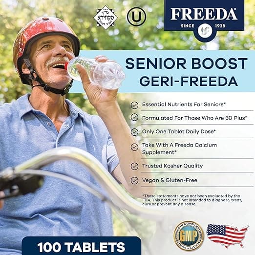 FREEDA  Geri-Freeda, Senior Boost Multivitamin