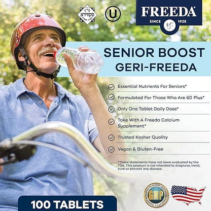 FREEDA  Geri-Freeda, Senior Boost Multivitamin