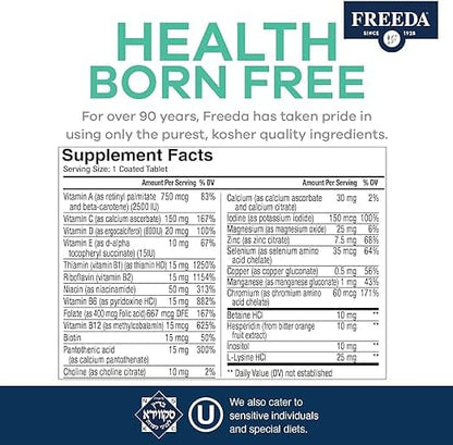 FREEDA  Geri-Freeda, Senior Boost Multivitamin
