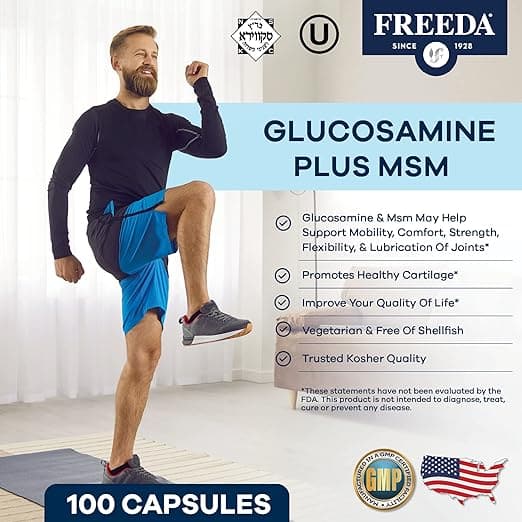 FREEDA  Glucosamine & MSM