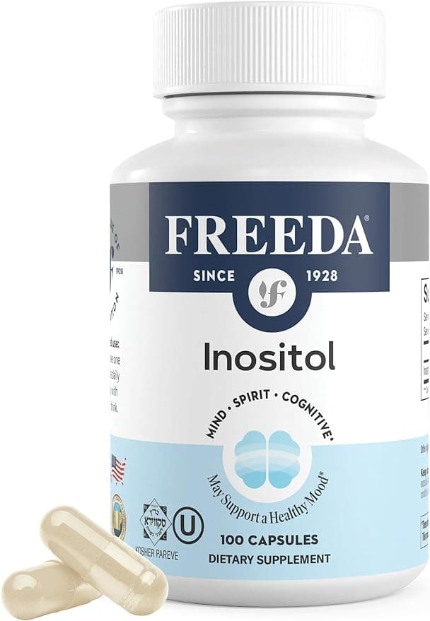 FREEDA  Inositol 650 mg - 100 Capsules