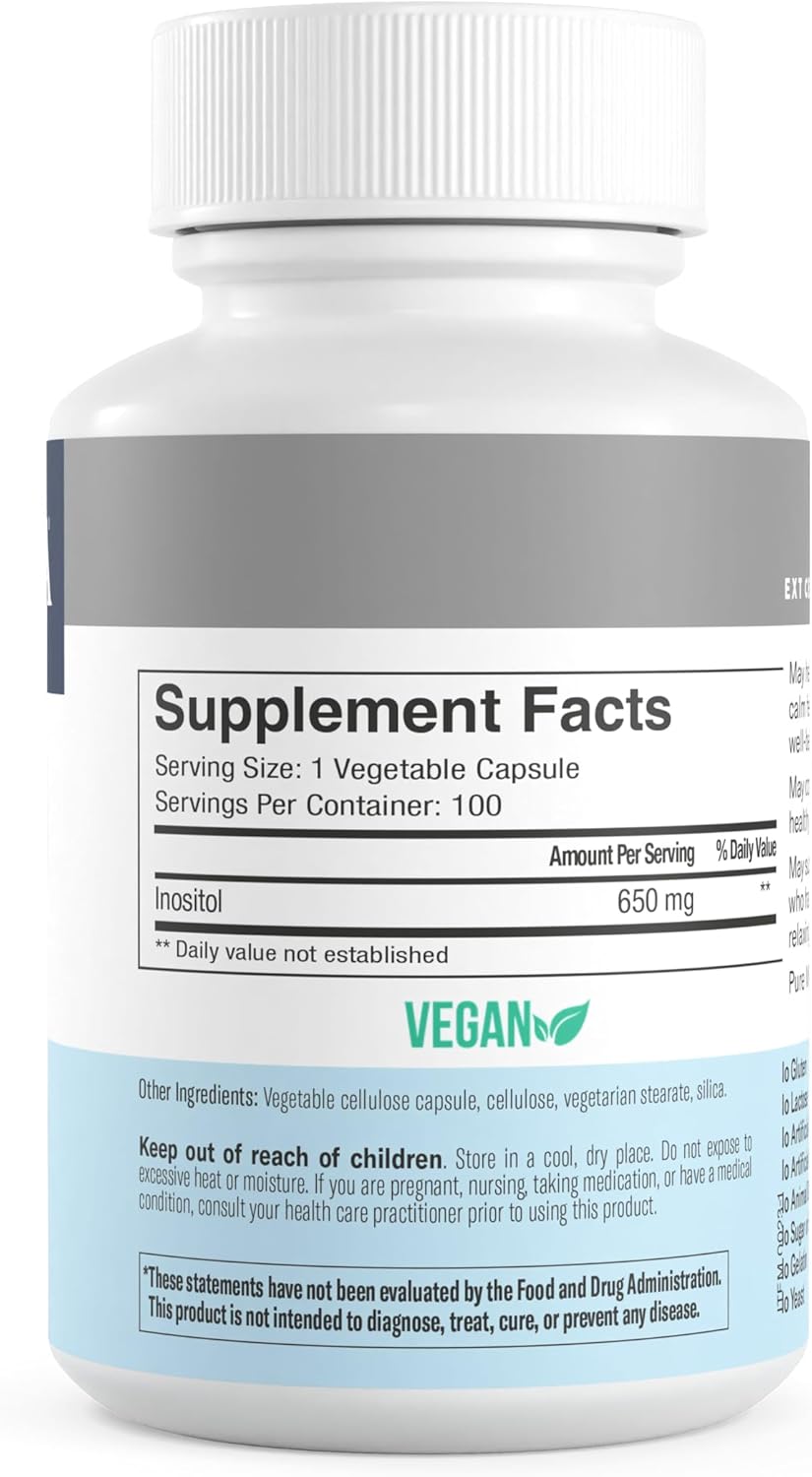 FREEDA  Inositol 650 mg - 100 Capsules