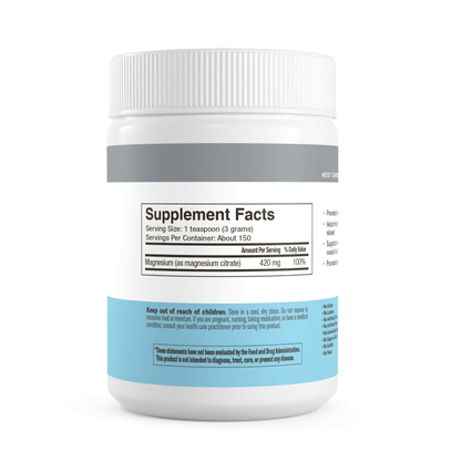 FREEDA  Magnesium Citrate Powder - 16 Ounces