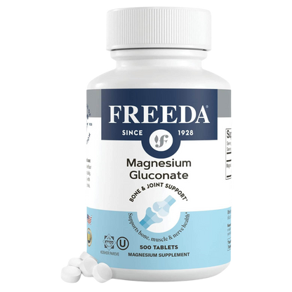FREEDA  Magnesium Gluconate 100 Tablets