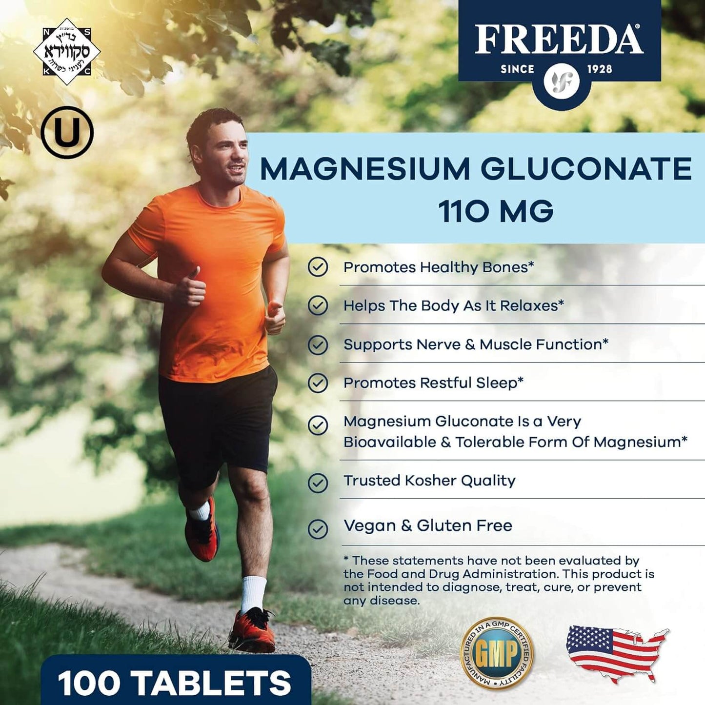 FREEDA  Magnesium Gluconate