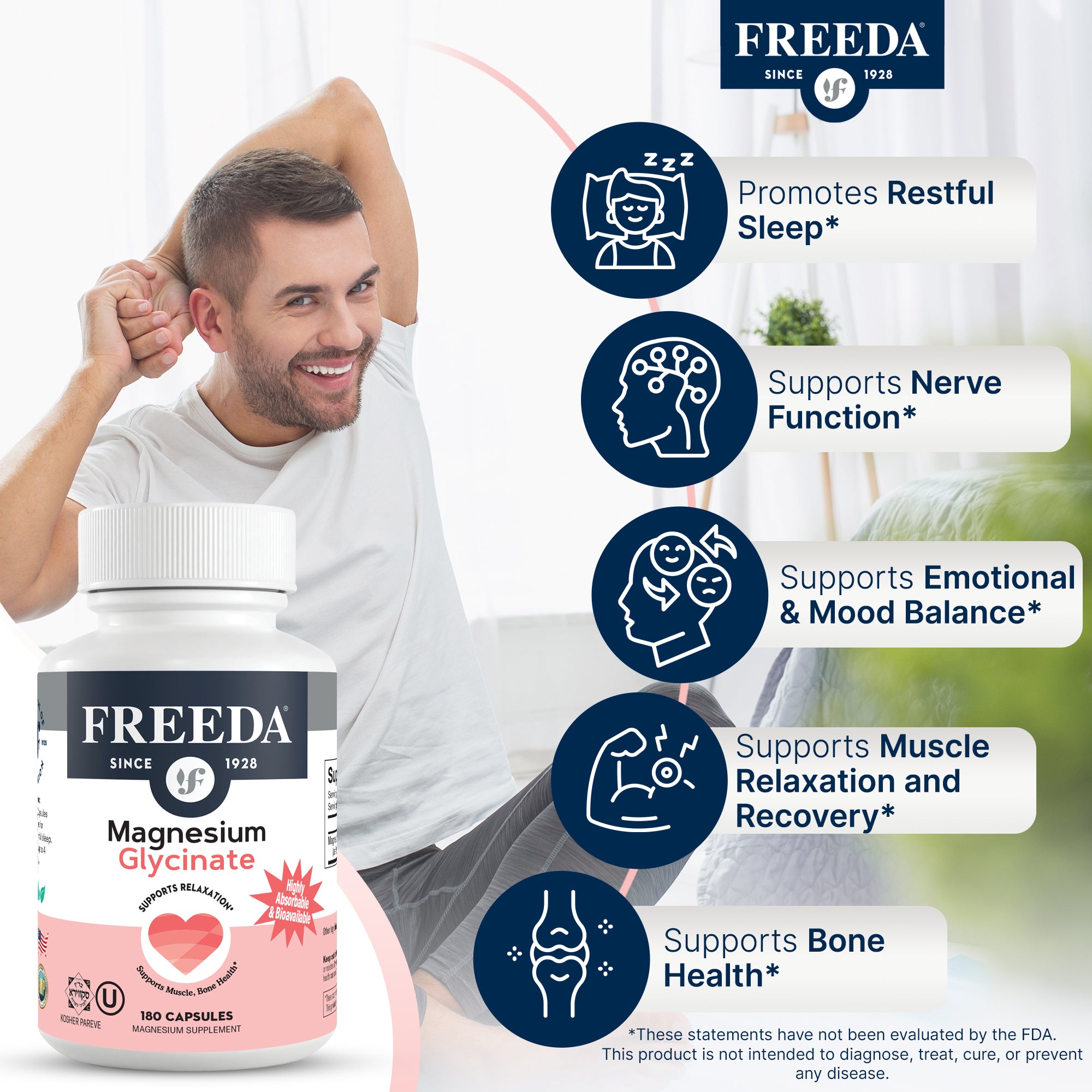 Magnesium Glycinate – Freeda Health