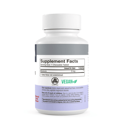 FREEDA  Melatonin Sugar-Free Chewable 2 mg