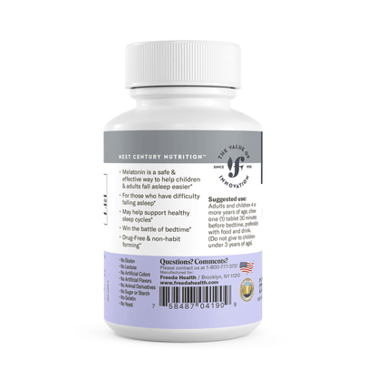 FREEDA  Melatonin Sugar-Free Chewable 2 mg