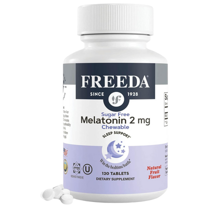 FREEDA  Melatonin Sugar-Free Chewable 2 mg 120
