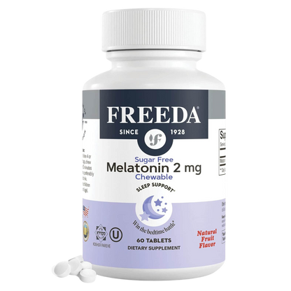 FREEDA  Melatonin Sugar-Free Chewable 2 mg 60