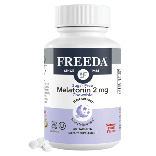 FREEDA  Melatonin Sugar-Free Chewable 2 mg 60