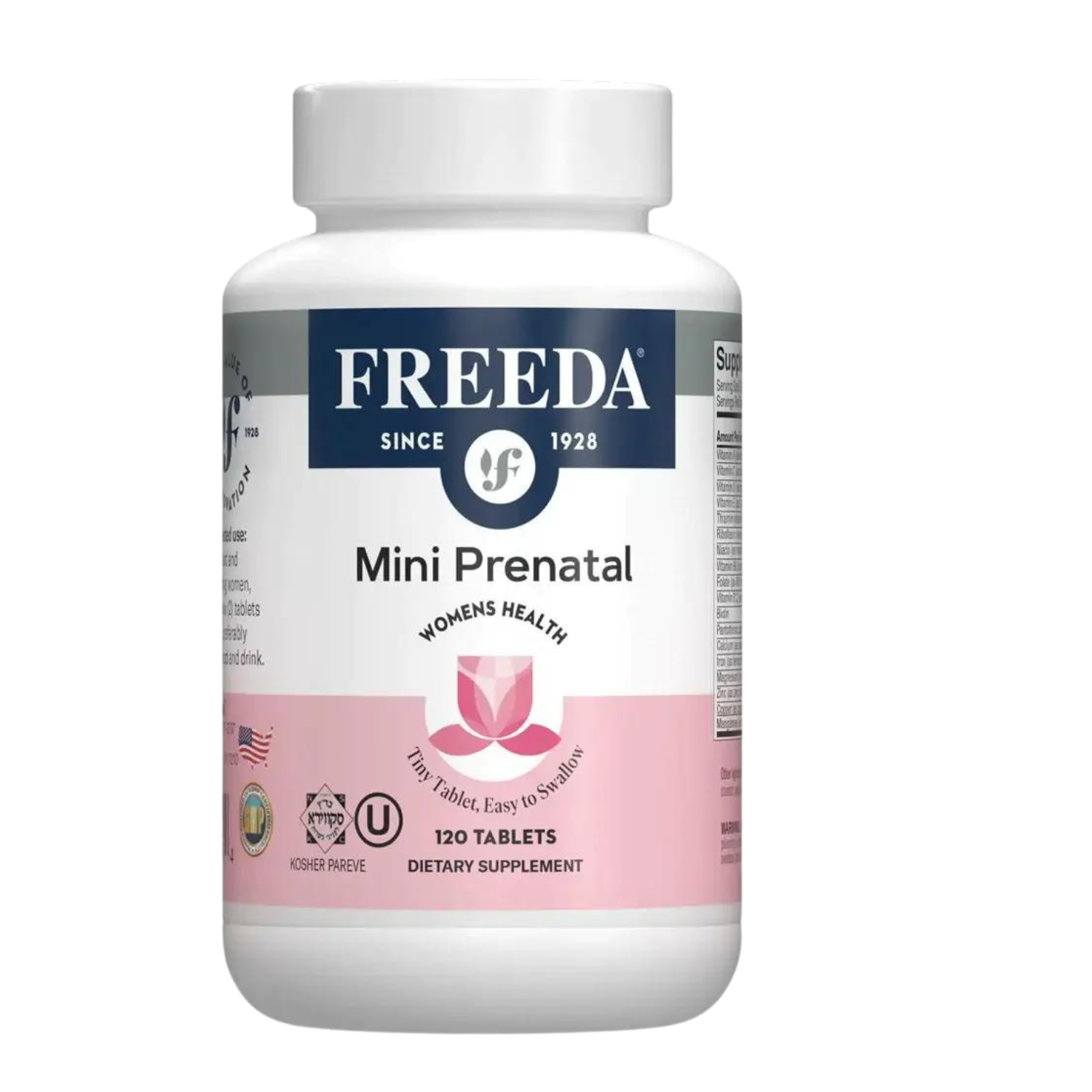 FREEDA  Mini Prenatal - Tiny Tablets Prenatal Vitamin