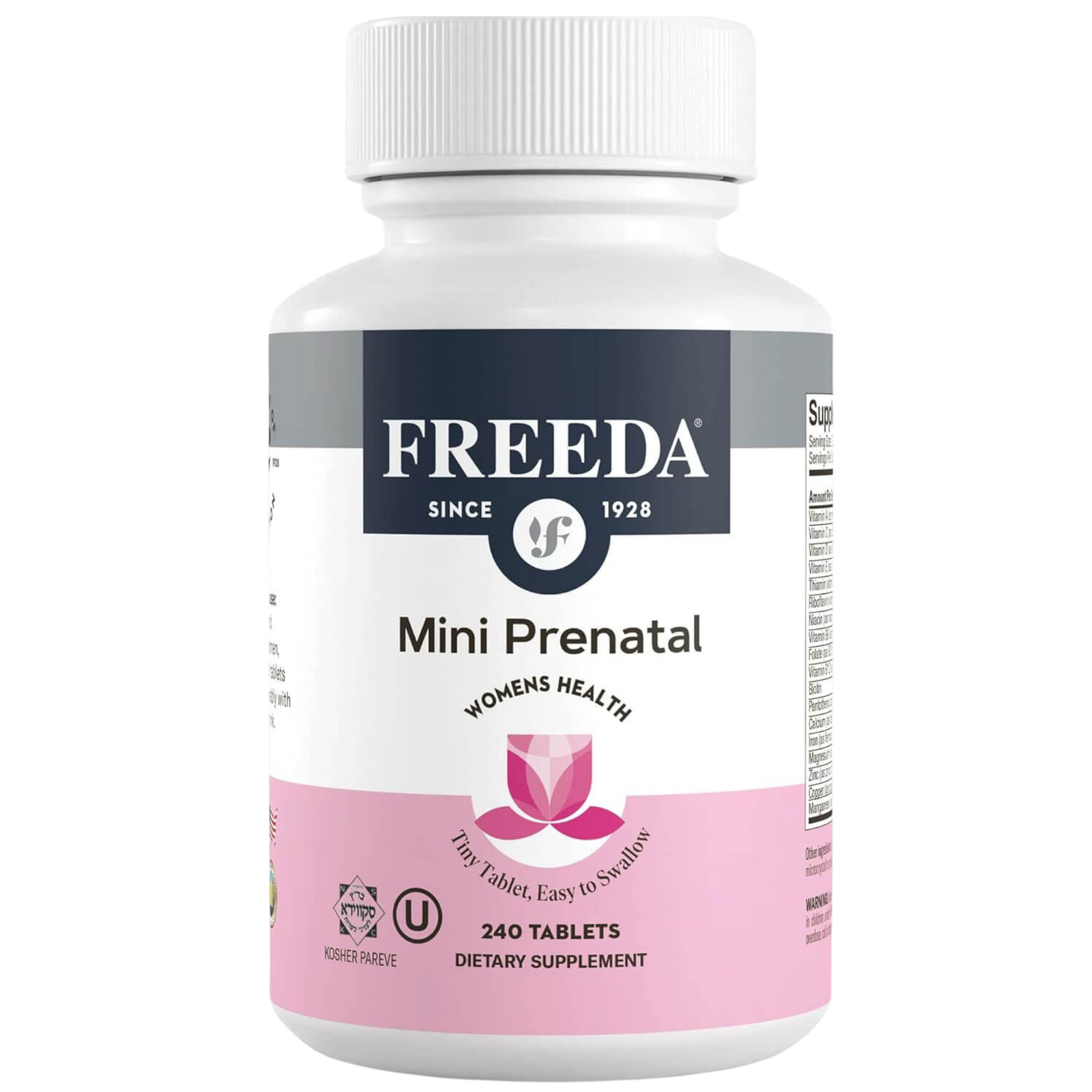 FREEDA  Mini Prenatal - Tiny Tablets Prenatal Vitamin