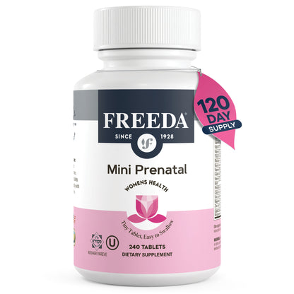 FREEDA  Mini Prenatal - Tiny Tablets Prenatal Vitamin