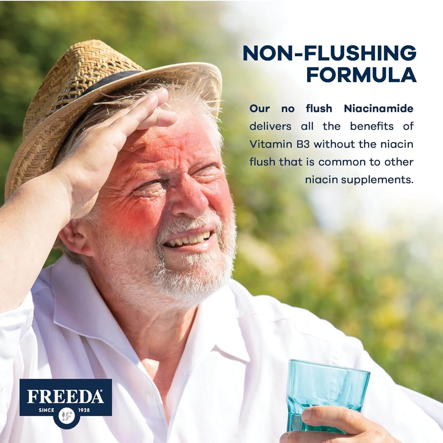 FREEDA  Niacinamide (Vitamin B3) 250 mg - 500 Capsules