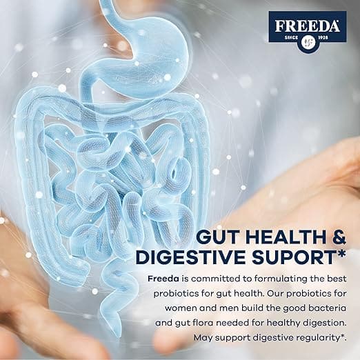 FREEDA  Probiotic - Enhanced Kala Acidophilus 1 Billion CFU