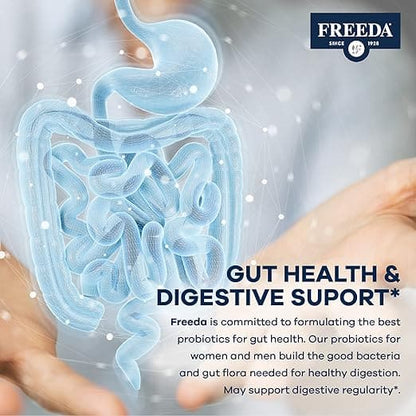 FREEDA  Probiotic - Enhanced Kala Acidophilus 1 Billion CFU
