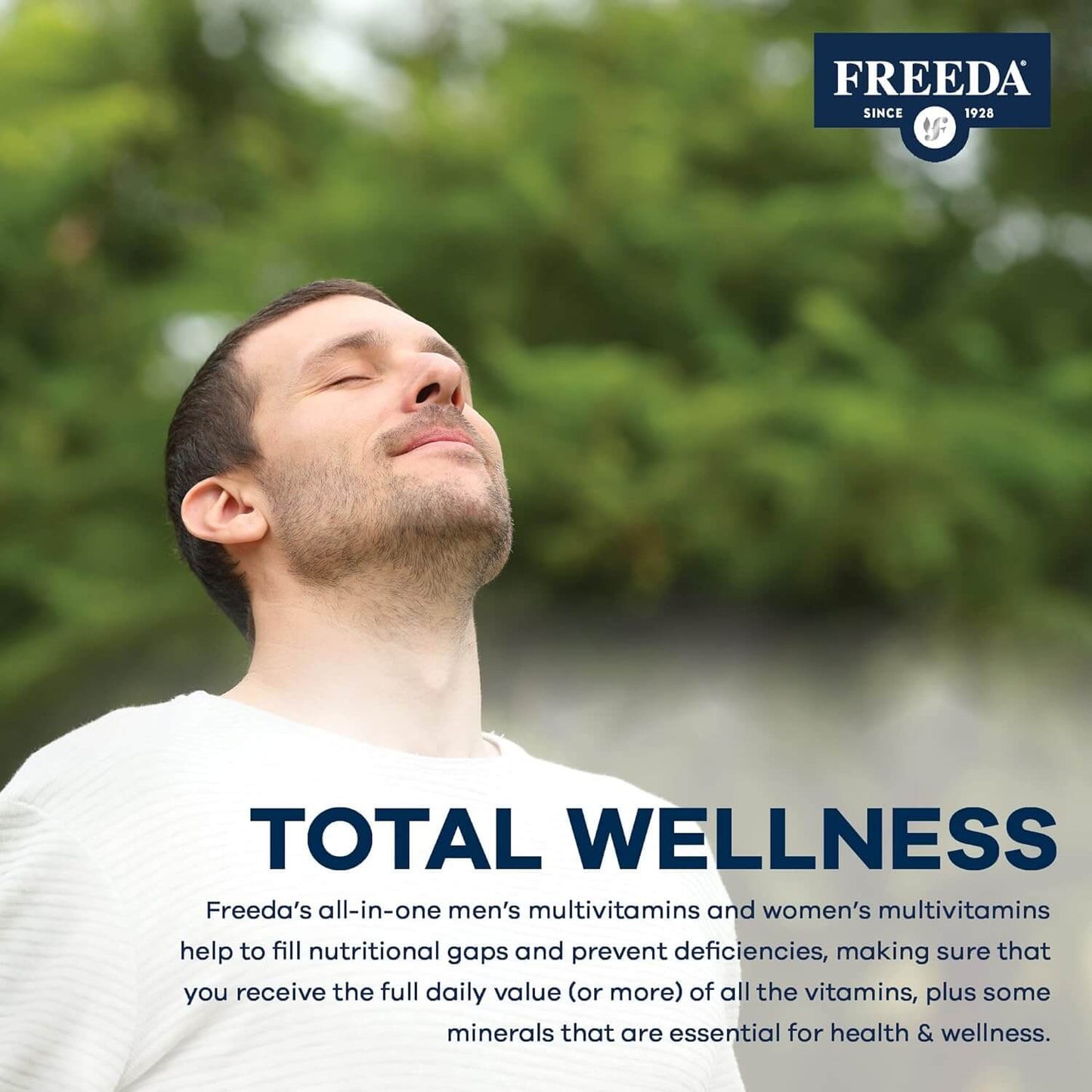 FREEDA  Quintabs-M Iron Free, Comprehensive One Daily Multivitamin