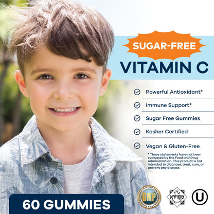 FREEDA  Sugar Free Vitamin C - 60 Gummies