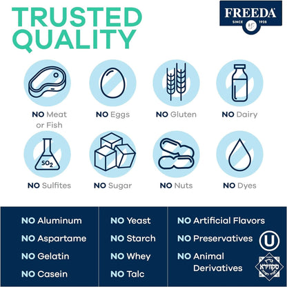 FREEDA  Super Cal/Mag -  Calcium & Magnesium