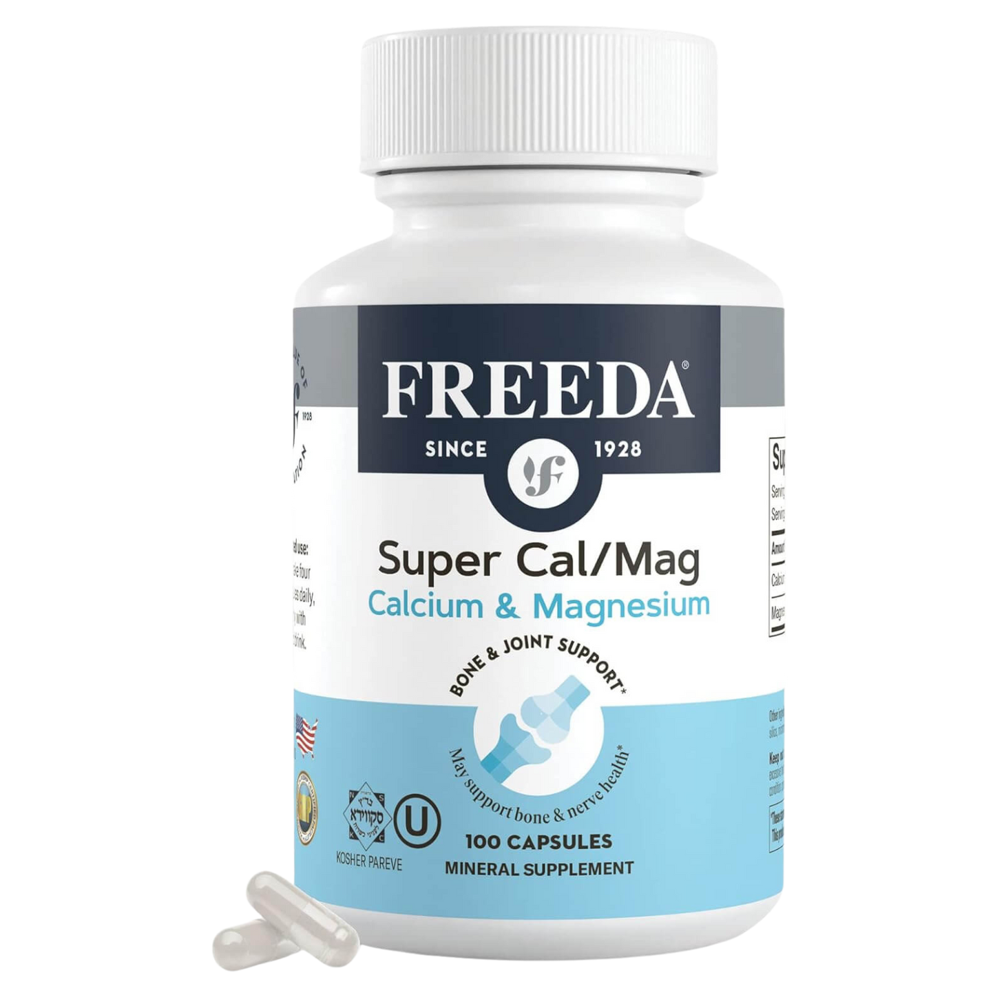 FREEDA  Super Cal/Mag -  Calcium & Magnesium