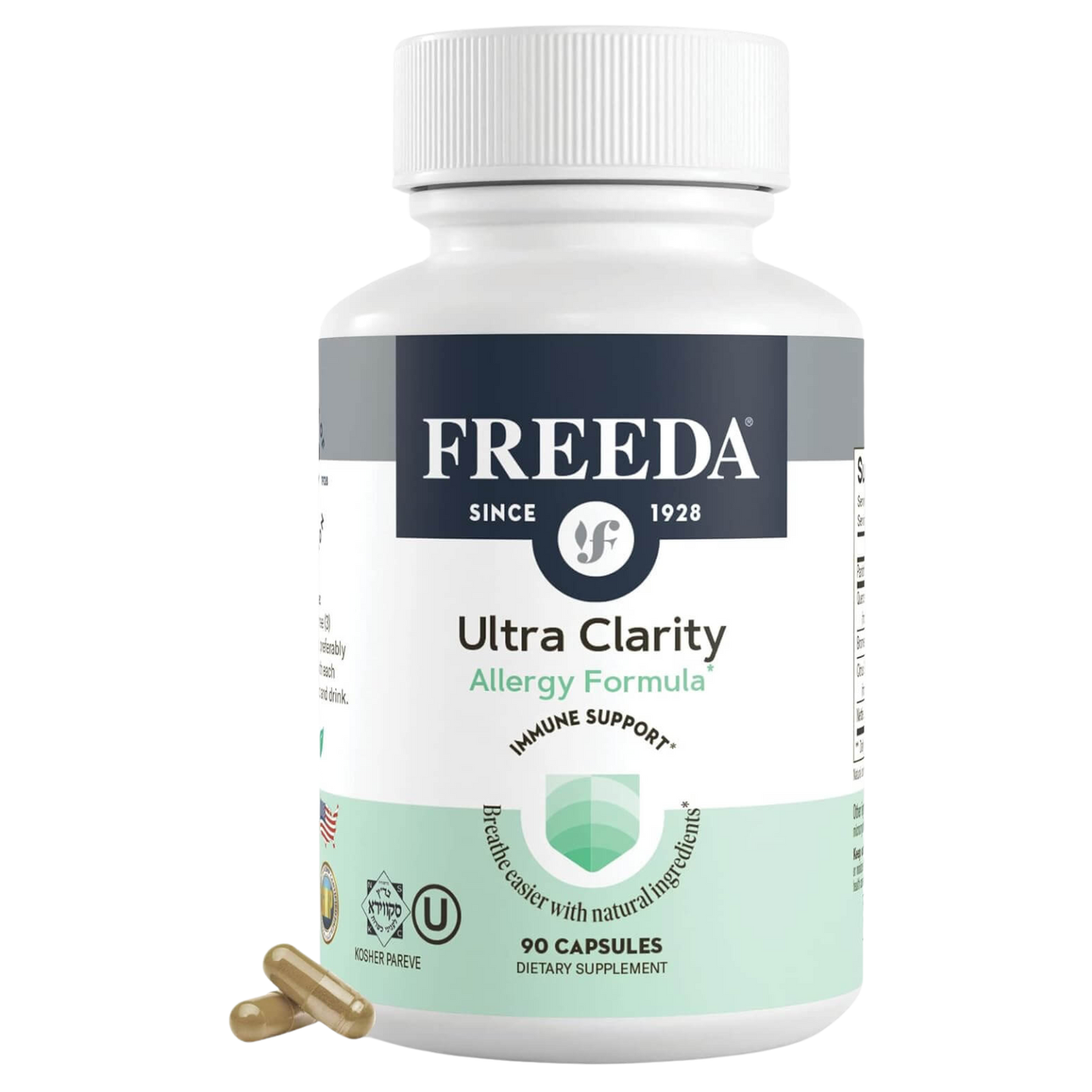 FREEDA  Ultra Clarity Allergy Support- 90 Capsules