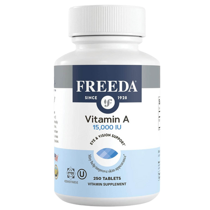 FREEDA  Vitamin A Palmitate 15000 IU - 250 Tiny Tablets
