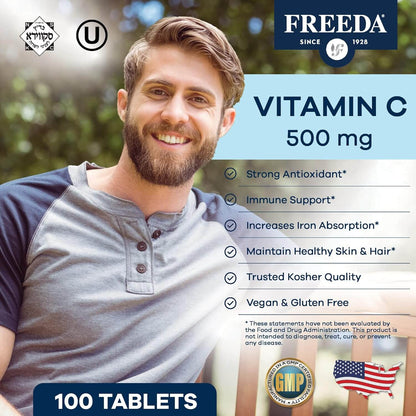 FREEDA  Vitamin C 500 mg