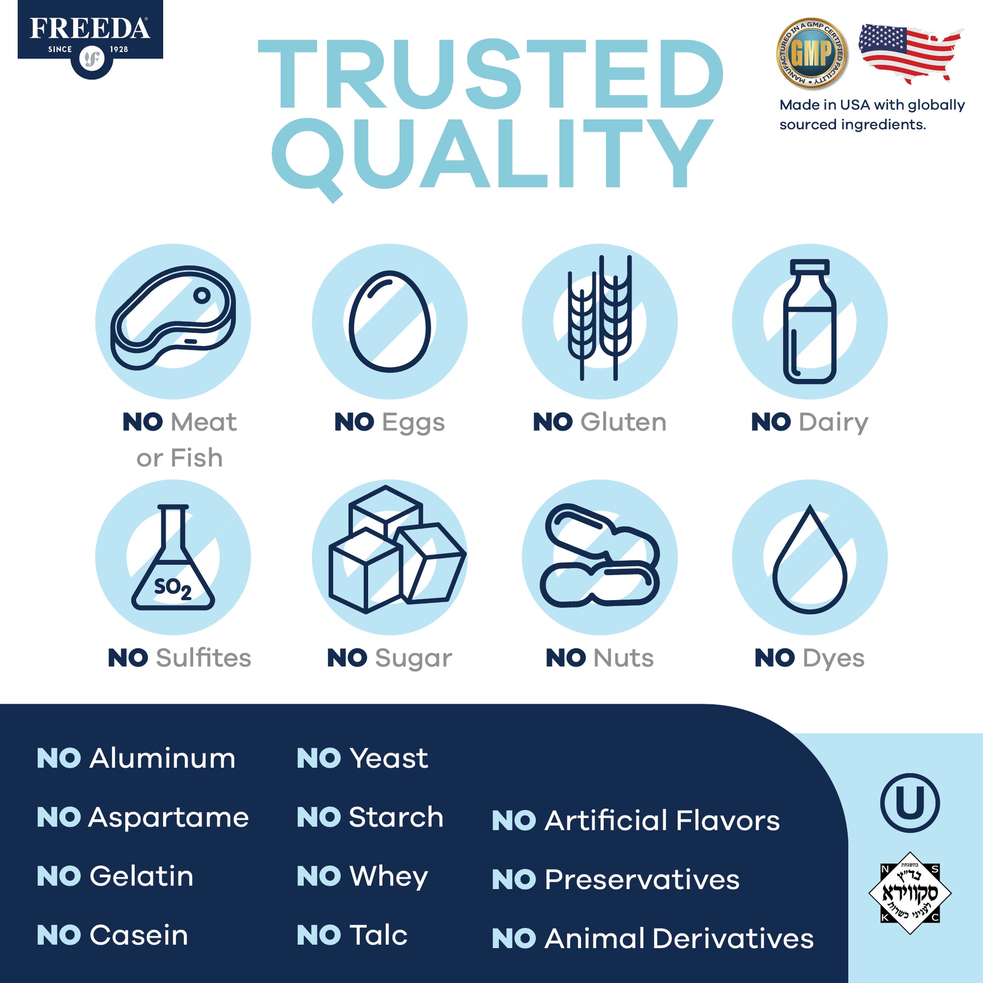 FREEDA  Vitamin D3 10,000 IU & K2 200 mcg, 90 Tiny Tablets